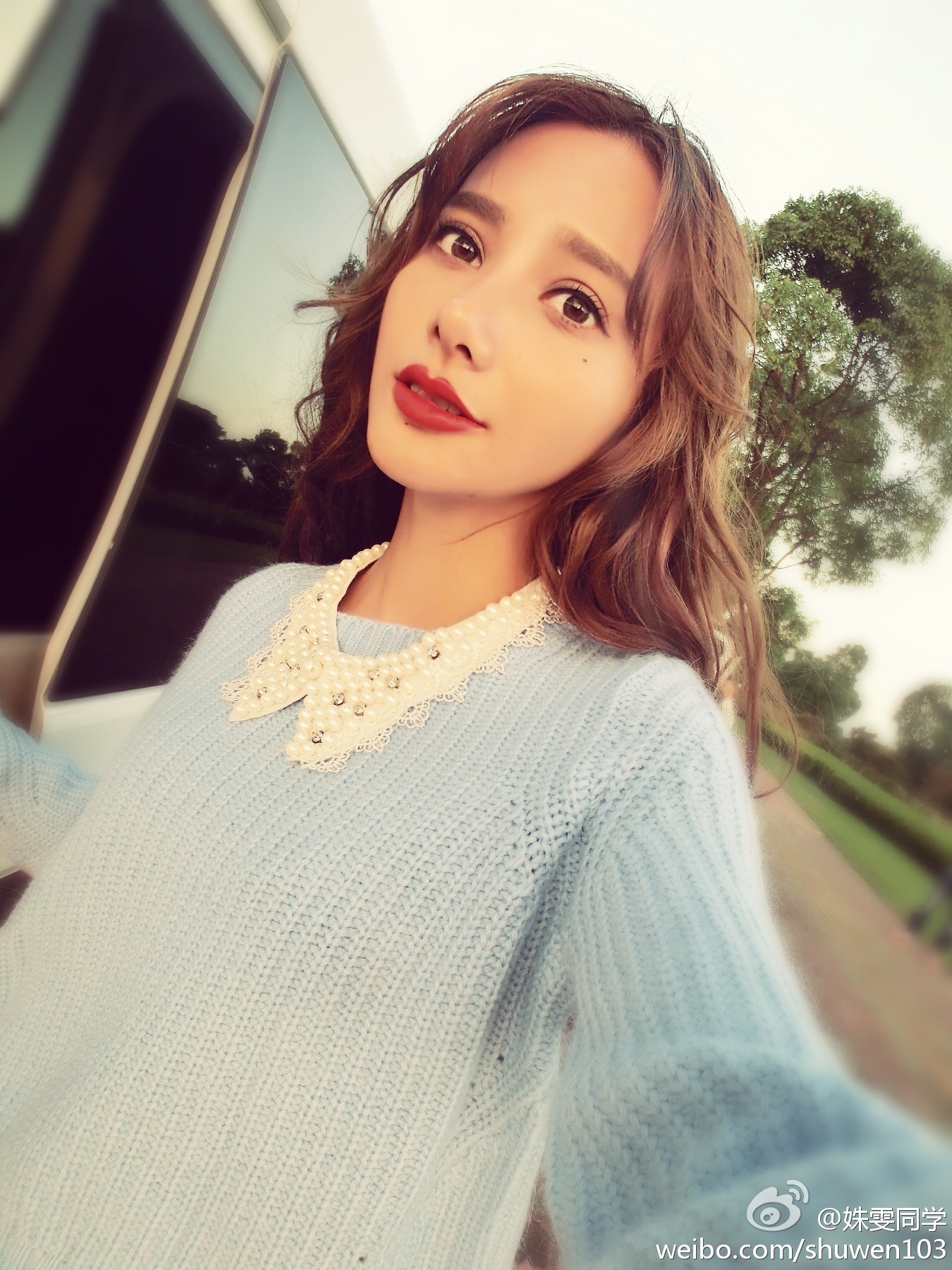 福师大中俄混血校花姝雯同学走红私照美到窒息 1